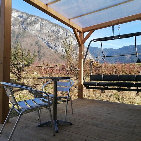 Camping Le Trejeux - Petit Chalet Thônes Esterno foto
